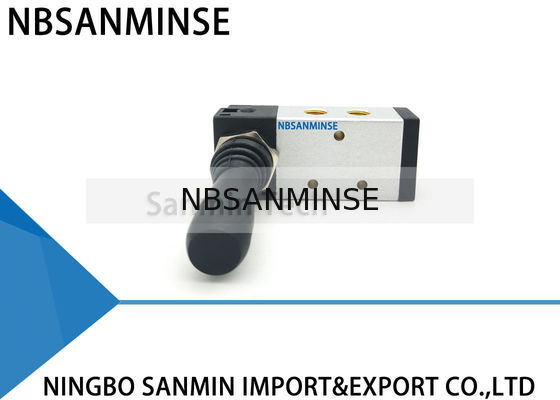 NBSANMINSE 4H210 4H310 4H430 سحب صمام 1/8 1/4 3/8 1/2 اثنين الوظيفة ثلاثة موقف خمسة طريقة ثلاثة موقف التحكم الجوي
