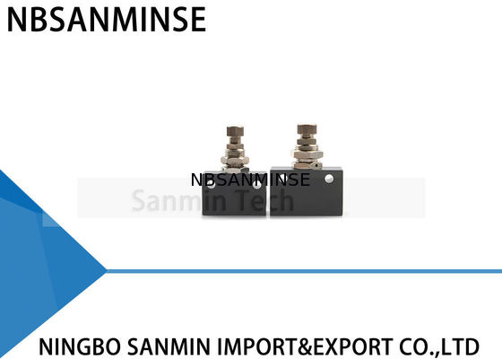 NBSANMINSE REF 128/1218 PT1 / 4 1/8 صمام خنق اتجاهين خط أتمتة صمام هوائي قابل للتعديل