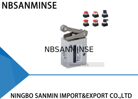 JM سلسلة 1/4 صمام الميكانيكية هوائي وقف نوع الميكانيكية صمام الإغلاق صمام صمام خنق اثنين من موقف ثلاثي