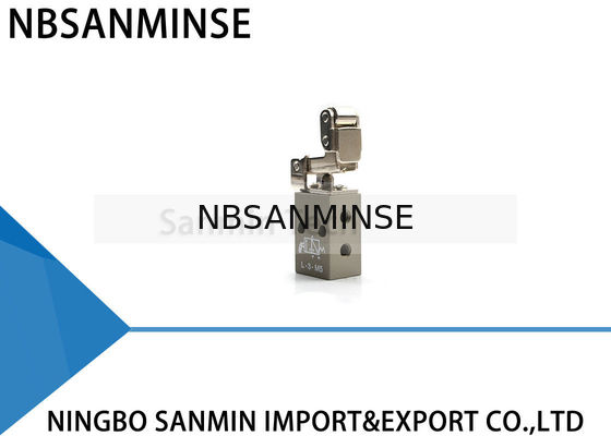 NBSANMINSE L-3-M5 LN-3-M5 2/3 الطريقة الميكانيكية صمام الألومنيوم festo airtac smc نوع خط إنتاج حزمة أتمتة
