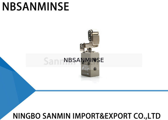 NBSANMINSE L-3-M5 LN-3-M5 2/3 الطريقة الميكانيكية صمام الألومنيوم festo airtac smc نوع خط إنتاج حزمة أتمتة
